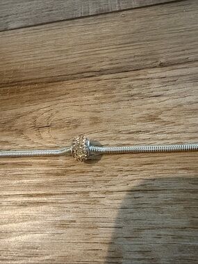 Pavé Crystal Champagne Charm Bead